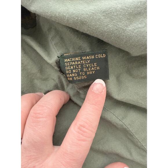 1990s Vintage Express Provencal Classic Zip Men’s Coat Size Large - Picture 5 of 14